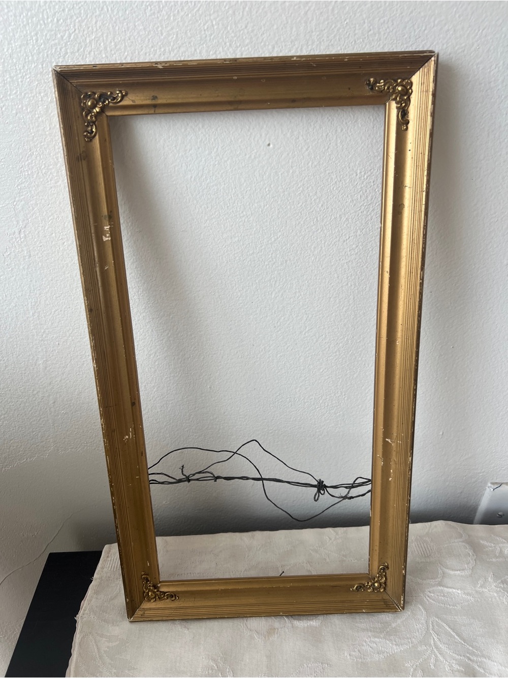 Vintage  Gold Picture Frame
